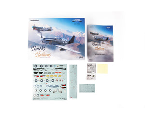 Eduard 11200 Sharks and Stallions DUAL COMBO P-40 N and P-51 B/C 1/48 – image 3