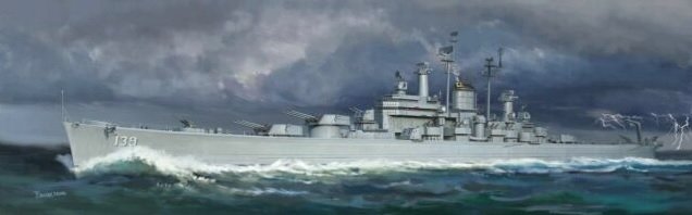Kit de luxe Very Fire VF350919DX USS Salem CA-139 au 1/350