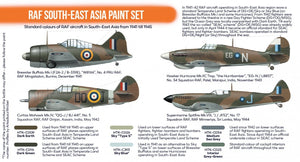 Coffret de peinture Hataka HTK-CS115 RAF Asie du Sud-Est, 6 x 17 ml – image 3
