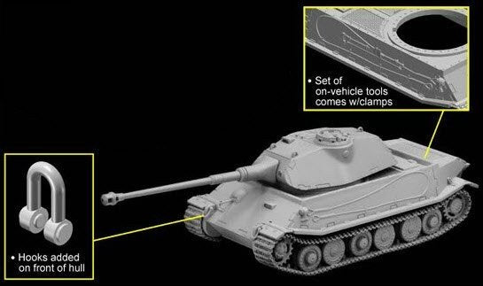 Dragon 7492 VK.45.02(P)V 1/72 – imagen 6