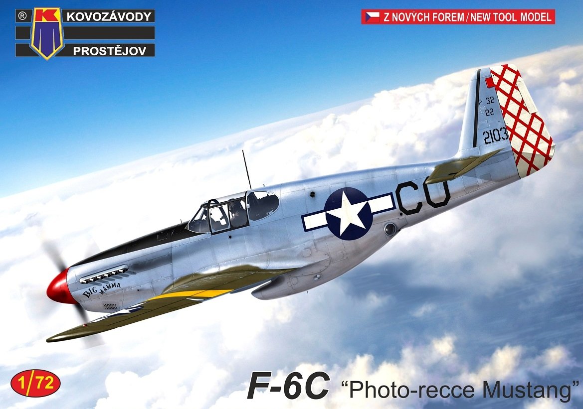 Kovozavody Prostejov KPM0246 F-6C „Photo-recce Mustang“ 1/72