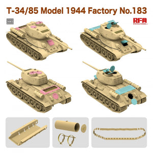 Rye Field Modèle 5083 T-34/85 Modèle 1944 N° d&amp;#39;usine 183 1/35  – Bild 2