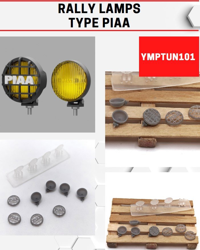 Phares antibrouillard Yamamoto YMPTUN101 PIAA Type 1/24