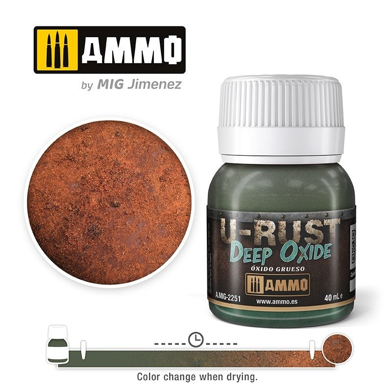Munitions de Mig 2251 U-RUST DEEP OXIDE (40ml)