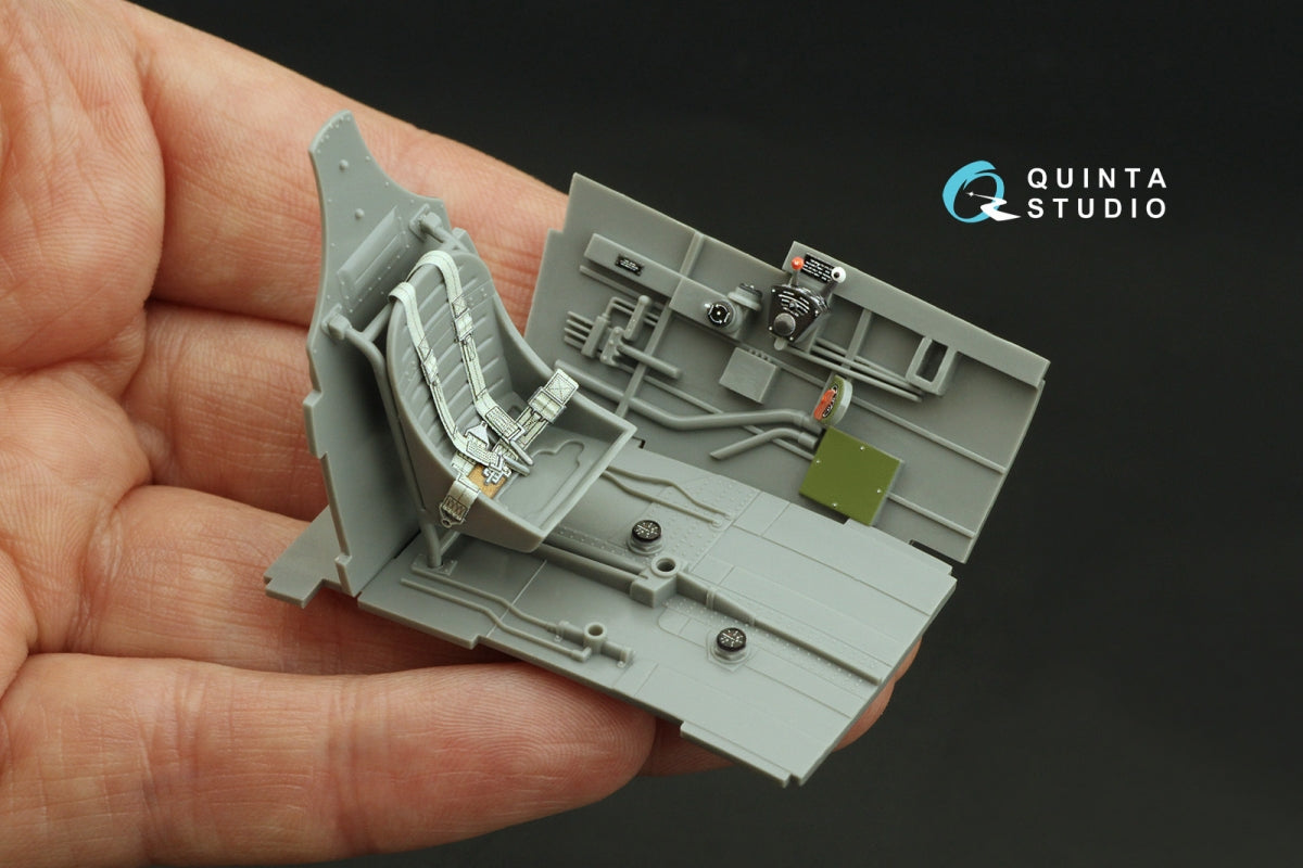 Intérieur coloré imprimé en 3D sur papier décalcomanie Quinta Studio QD32223 P-40M (Hasegawa) 1/32 – image 7