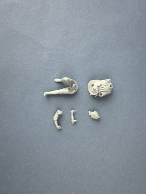 Modèle réduit Copper State Models F32-067 : Patrouilleur britannique fumant une pipe (moto non incluse) 1/32 – immagine 5