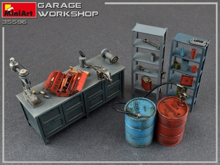 MiniArt 35596 Garage Atelier 1/35 – image 5