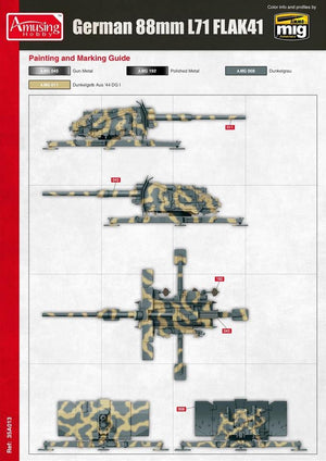 Amusing Hobby 35A024 8,8 cm L/71 Flak41 (1/35) – imagen 3