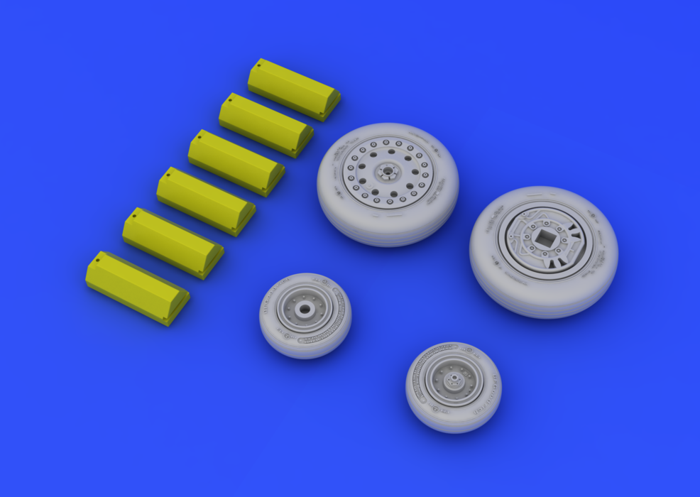 Roues Eduard 648114 F-4B/ N 1/48 (Academy) – Bild 5