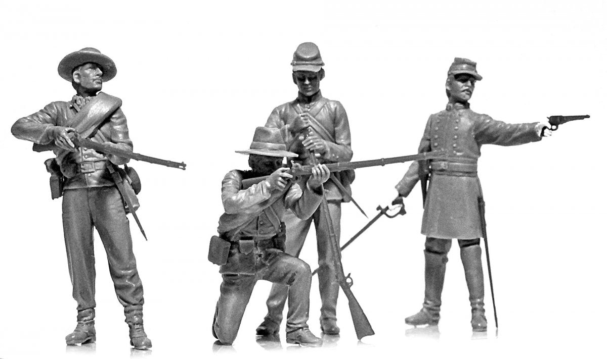 ICM 35021 Infanterie confédérée de la guerre de Sécession américaine, échelle 1/35 – image 3