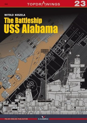 Kagero 7023 Le cuirassé USS Alabama EN/PL