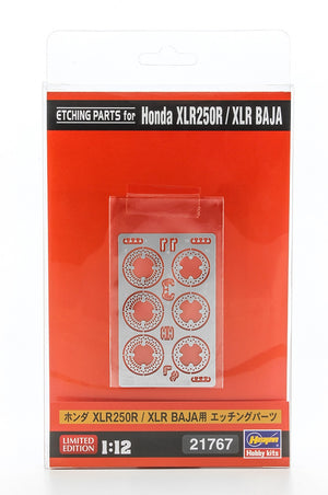 Pièces photogravées Hasegawa 21767 pour Honda XLR 250R / XLR Baja 1/12