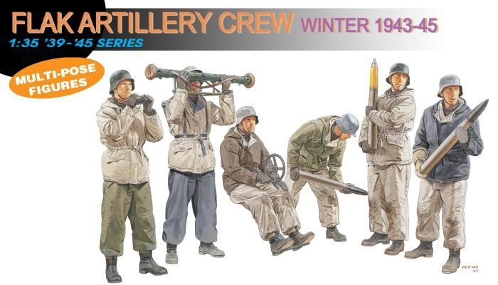 Dragon 6275 Flak Artillery Crew (Hiver 1943-45) (1/35)