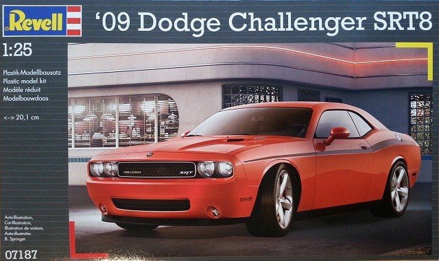 Revell 07187 Dodge Challenger SRT 8 2009 (1/25)