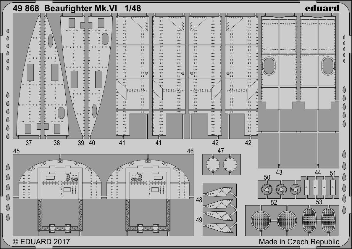 Eduard 49868 Beaufighter Mk. VI TAMIYA 1/48 – image 2