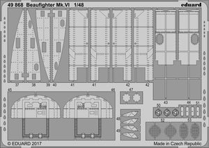 Eduard 49868 Beaufighter Mk. VI TAMIYA 1/48 – image 2