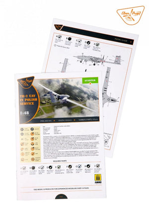 Clear Prop! CP4812 TB.2 UAV en service polonais - Kit de démarrage 1/48 – image 10