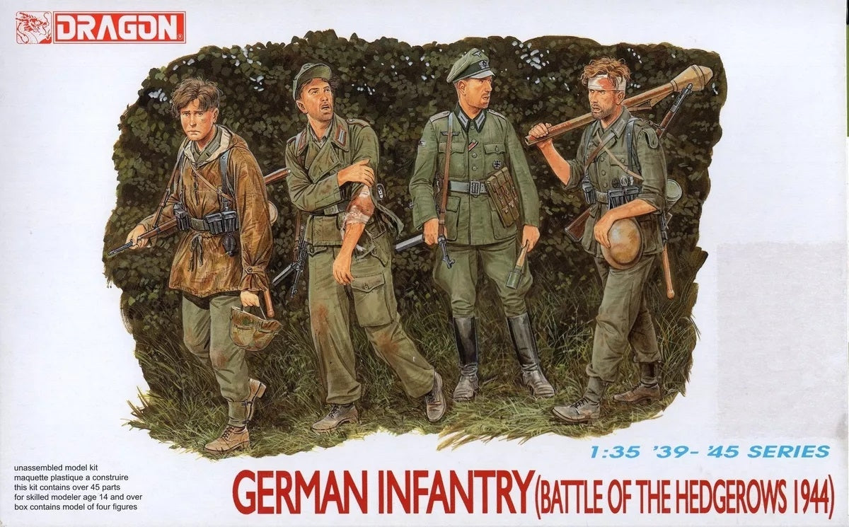 Dragon 6025 Infanterie allemande (Bataille des Haies 1944) 1/35