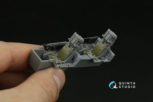 Intérieur imprimé en 3D et coloré sur papier décalcomanie Quinta Studio QD48374 F/A-18F (version initiale) (Hobby Boss) 1/48 – immagine 11