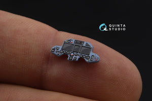 Intérieur imprimé en 3D et coloré sur papier décalcomanie Quinta Studio QD72011 Su-27SM (pour kit Zvezda) 1/72 – image 6