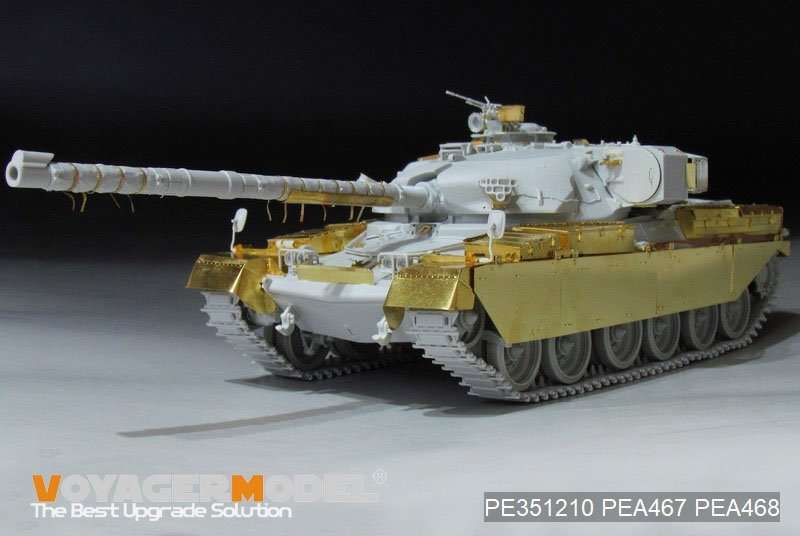 Maquette Voyager PE351210 Char de combat principal britannique Chieftain Mk.10 (pour MENG TS-051) 1/35 – Bild 6