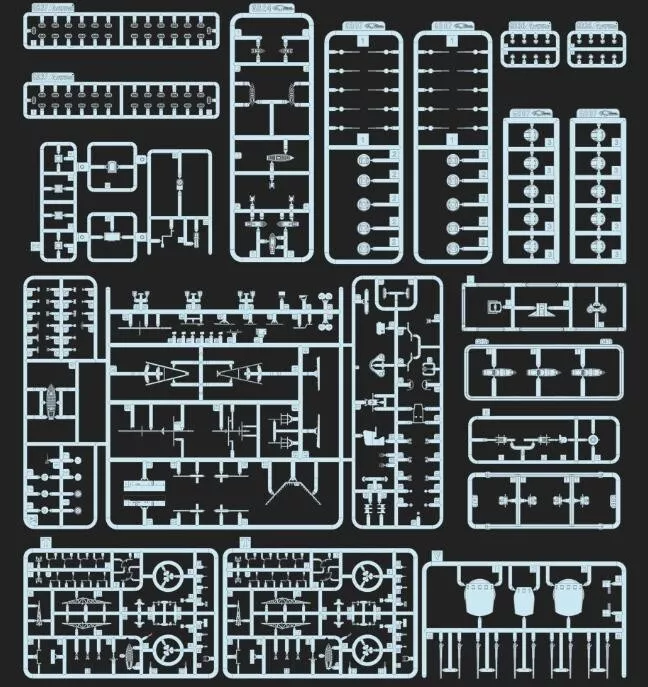 Maquette FlyHawk FH1118 HMS Duke of York 1943 1/700 – immagine 5