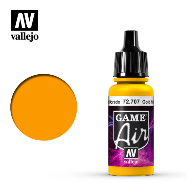 Vallejo 72707 GAir - Jaune doré mat 17 ml