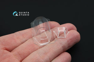 Quinta Studio QC48020 Verrière transparente thermoformée de correction pour Yak-1B, 1 pièce (pour maquettes Accurate Miniatures/Zvezda/Eduard), échelle 1/48 – image 8