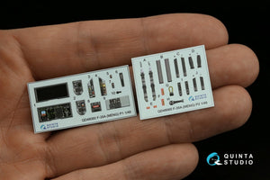 Intérieur imprimé en 3D et coloré du F-35A de Quinta Studio QD48060 (Meng) à l&amp;#39;échelle 1/48 – Bild 8