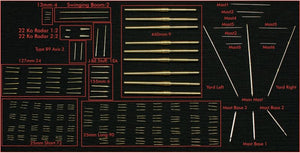 Pontos 35003F1 Kit de détails pour le Yamato IJN (1/350) – Bild 7