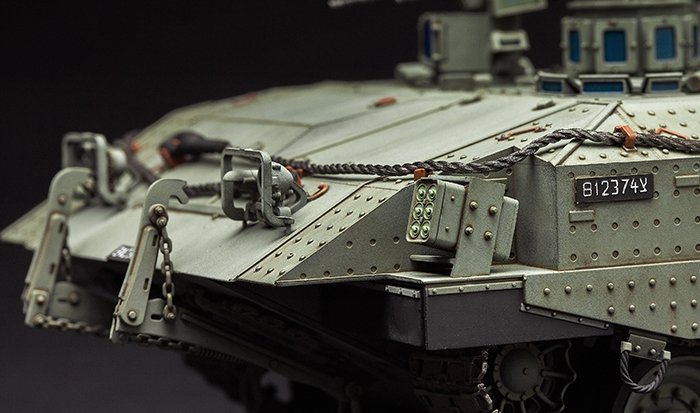 Meng Modèle SS-008 ISRAËL TRANSPORTEUR DE PERSONNES BLINDÉ LOURD ACHZARIT LATE (1/35) – image 7