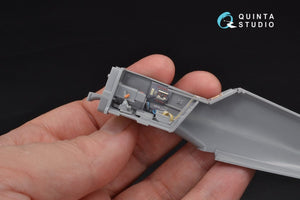 Intérieur imprimé en 3D et coloré sur papier décalcomanie Quinta Studio QD48104 Bf 109G-6 (pour kit Zvezda) 1/48 – Bild 7