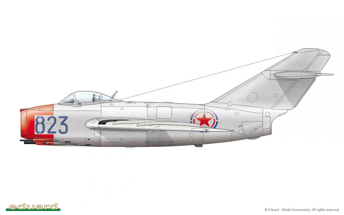 Eduard 7057 MiG-15 1/72 – immagine 11