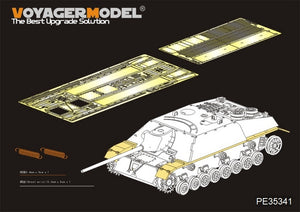 Ailes de Jagdpanzer IV allemand de la Seconde Guerre mondiale, modèle Voyager PE35341, pour kit DRAGON au 1/35
