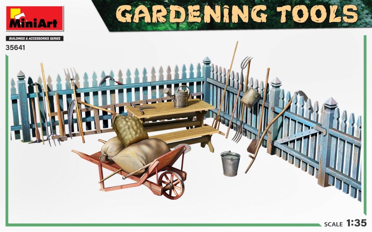 MiniArt 35641 OUTILS DE JARDINAGE 1/35 
