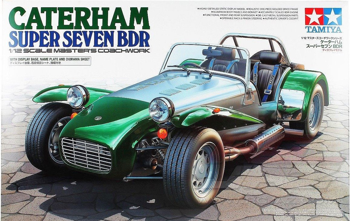 Tamiya 10204 Caterham Super Seven BDR Master&amp;#39;s Coachwork 1/12