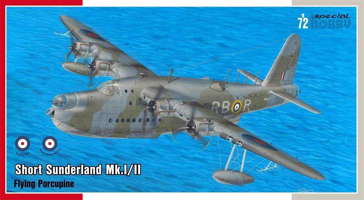 Special Hobby 72438 Short Sunderland Mk.I/II « Le Porc-épic volant » 1/72