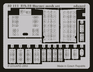Eduard 32111 F-18 set de maquettes en maille 1/32 ACADEMY