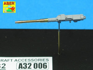Aber A32006 Ensemble de 2 canons pour mitrailleuses d&amp;#39;avion allemandes MG 131 de 13 mm (type moyen) (1/32) – image 4