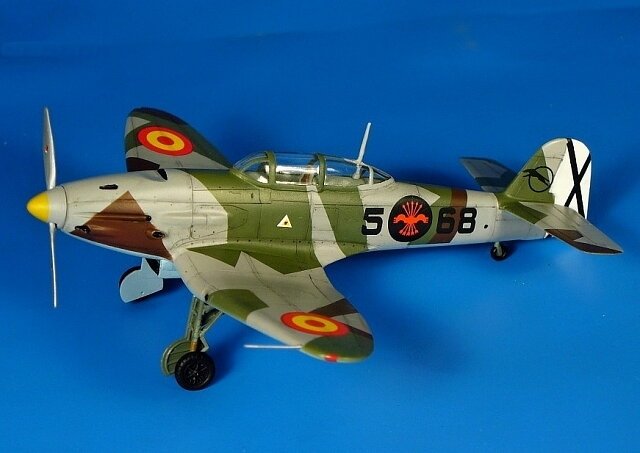 RS Models 92263 Heinkel 112B Espagne Seconde Guerre mondiale Chasseur allemand 1/72 – Bild 3