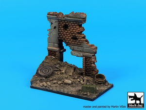 Black Dog D35115 Socle de ruine de rue européenne 1/35 – Bild 4