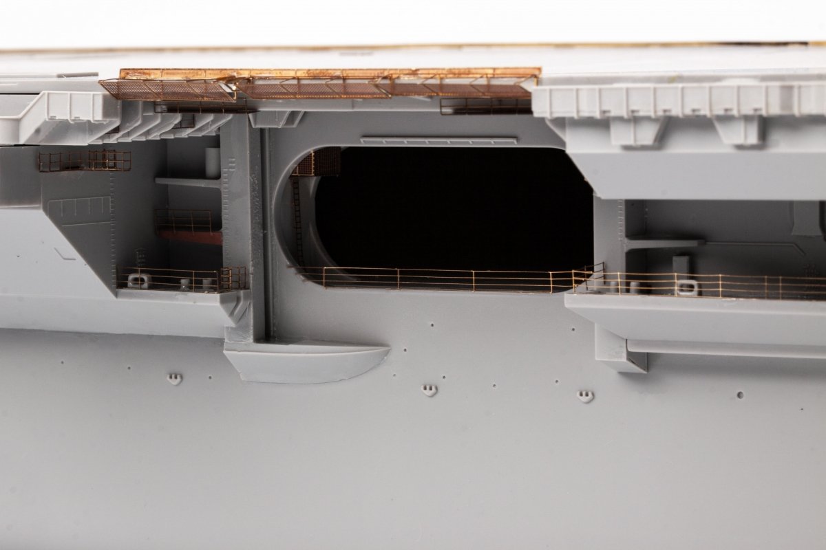 Eduard 53283 USS Constellation CV-64 partie 3 - rambardes et filets de sécurité TRUMPETER 1/350 – immagine 6