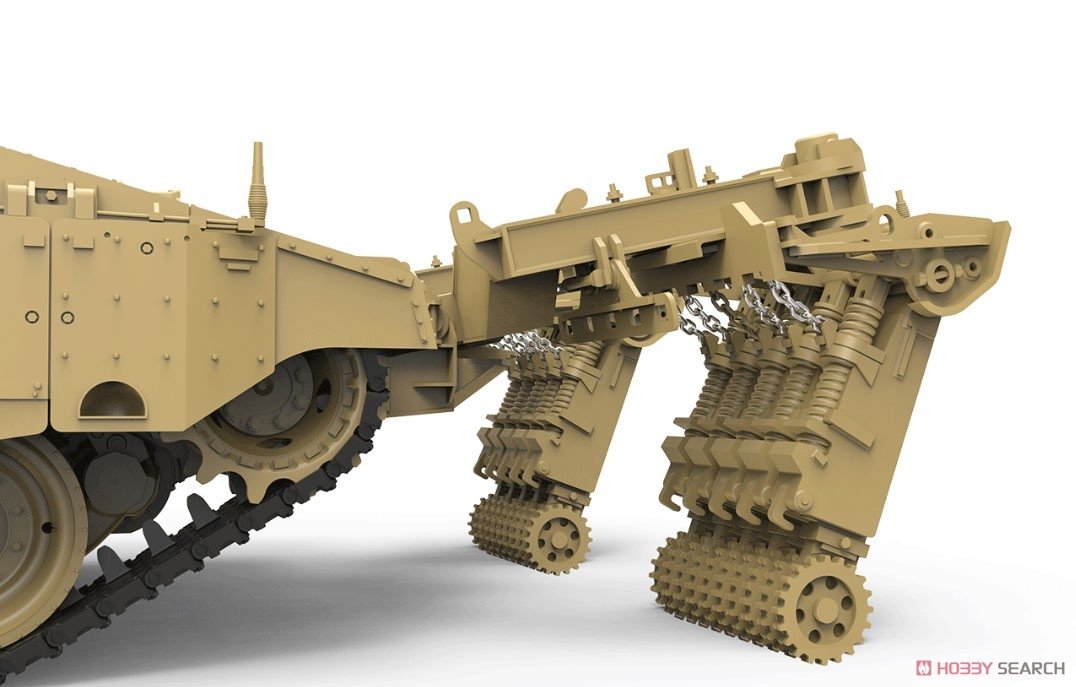 Maquette Meng TS-049 Char de combat principal israélien Merkava Mk.4/4LIC avec système de rouleau à mines Nochri-Kal 1/35 – immagine 2