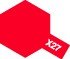 Peinture émail Tamiya X27 Rouge transparent (80027) – image 2