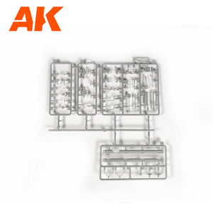 AK Interactive AK35504-A PZ.KPFW.IV AUSF.D AFRIKA KORPS + DAK PANZERFAHRER 1/35 – Bild 13