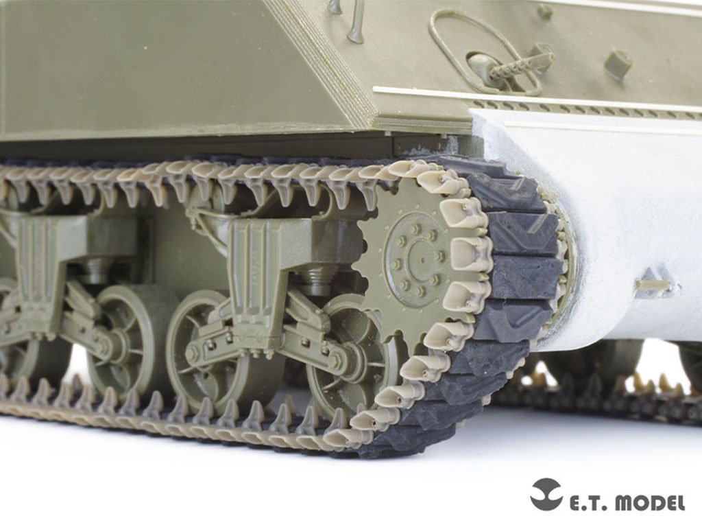 Connecteurs d&amp;#39;extrémité allongés ET modèle P35-094 pour fusil M4 Sherman de l&amp;#39;armée américaine (Seconde Guerre mondiale), type « bec de canard », 2 1/35 – immagine 2