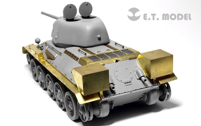 Maquette ET E35-037 Tourelle estampée pour char soviétique T-34/76 Mod.1942 de la Seconde Guerre mondiale (pour DRAGON 6487/6424) (1/35) – Bild 3