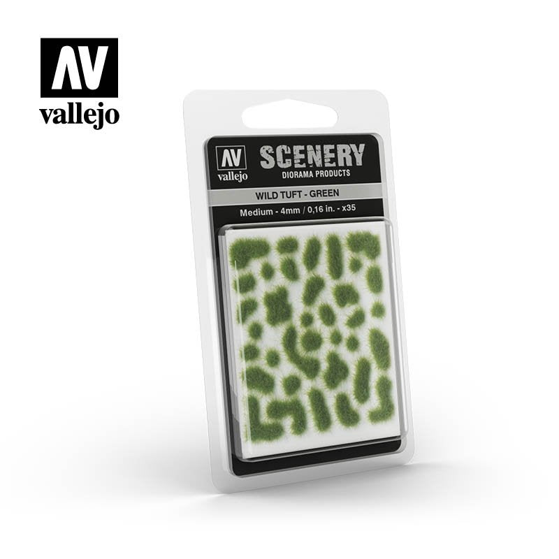 Vallejo Scenery SC406 Touffe sauvage – Verte