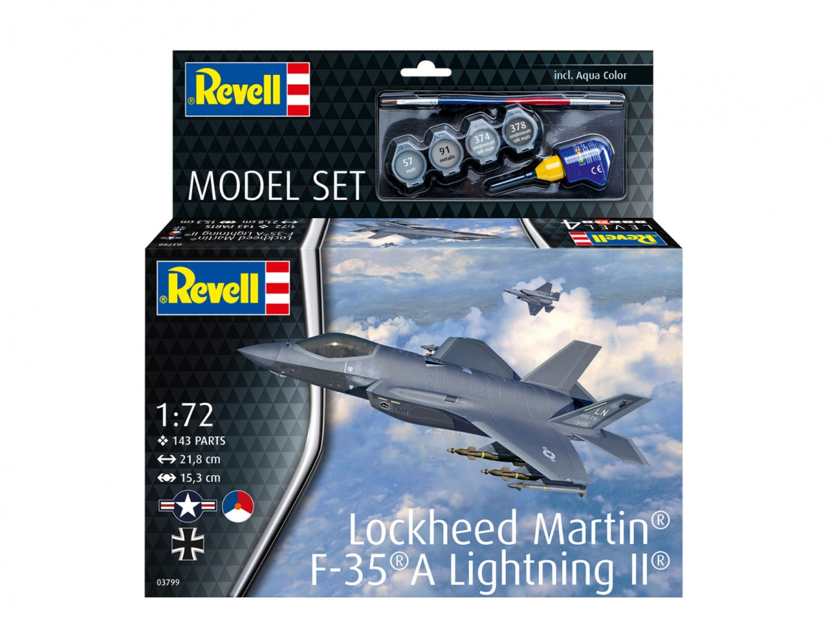 Revell 63799 Lockheed Martin F-35A Lightning II 1/72 – image 3