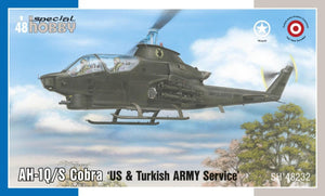 Special Hobby 48232 AH-1Q/S Cobra « Service dans l&amp;#39;armée américaine et turque » 1/48